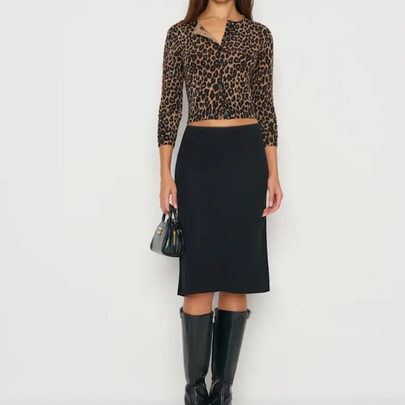 Reformation Dresses & Skirts - Reformation Black Layla Skirt